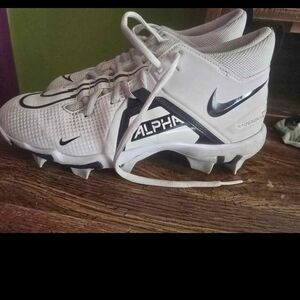 Nike Cleats - White and Black